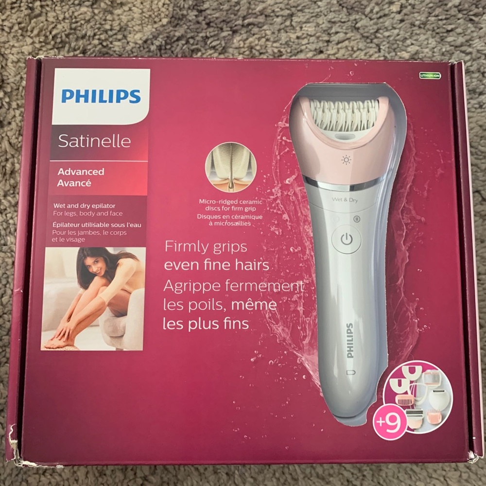 Philips BRE640 Satinelle Advanced Dry & Wet Body